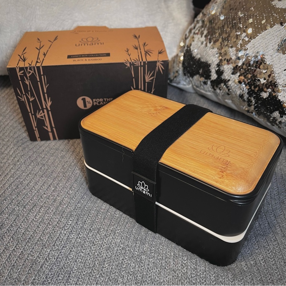 New in box Umami Bamboo Japanese Bento lunchbox